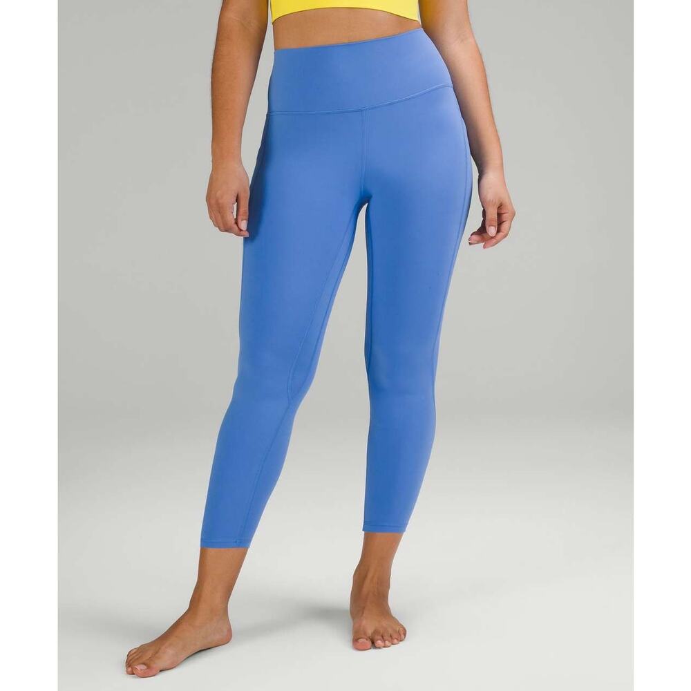 Lululemon Align High-Rise Pant 25” Blue Nile Leggings Size 6 - Picture 9 of 9